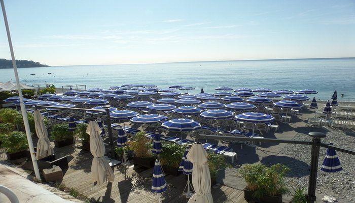 Ponchettes Beach in Nice-The French Riviera