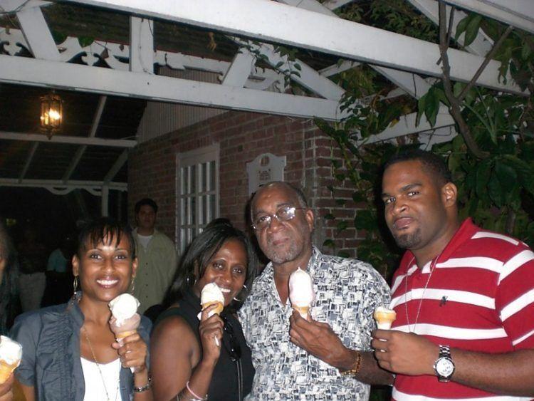 Visit Jamaica: Land I Love. Enjoying ice cream with my family at Devon House in Kingston Jamaica.