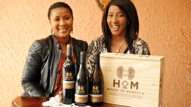 House of Mandela Wines, Tukwini Mandela, south africa wines