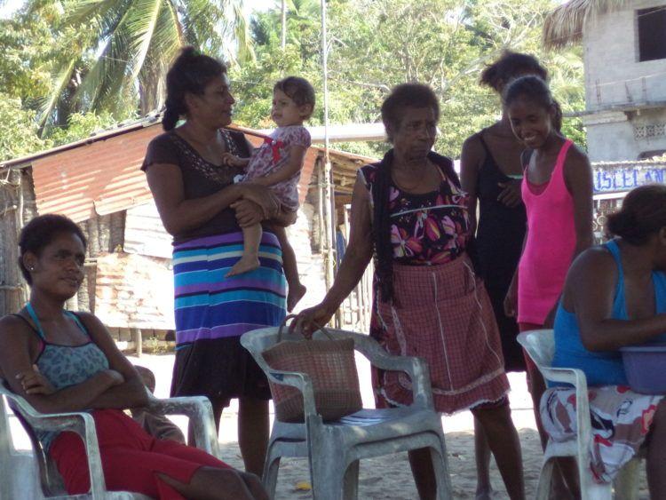 Afro-Mexican Women at Chacahua National Reserve.