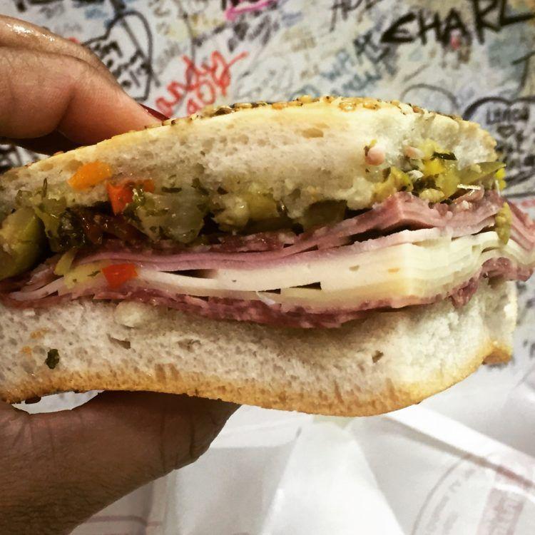 12 Must Try New Orleans Foods & Where to Eat Them! , New Orleans food, where to eat in New Orleans, muffuletta