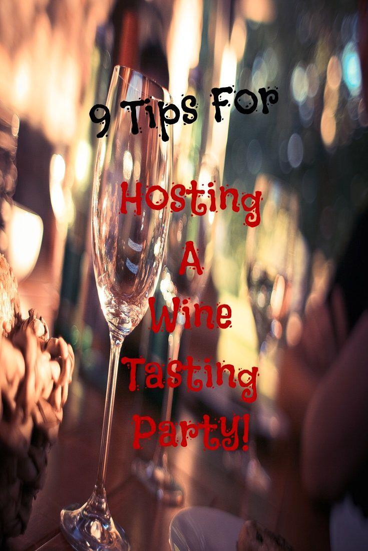 hosting a wine tasting party, wine tasting at home