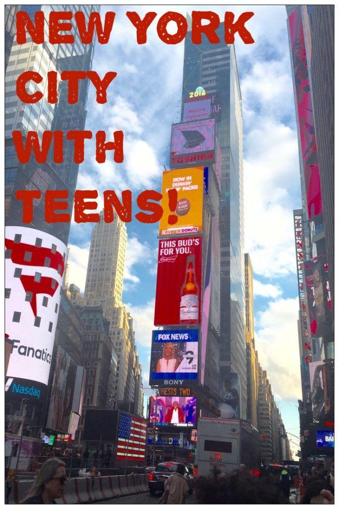 New York City with Teens! Spend a full filled weekend in NYC with teenagers! Read about things to do and where to eat!