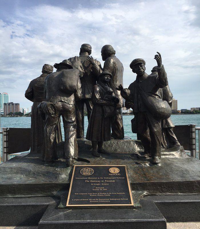 The Gateway to Freedom International Memorial to the Underground Railroad at Hart Plaza