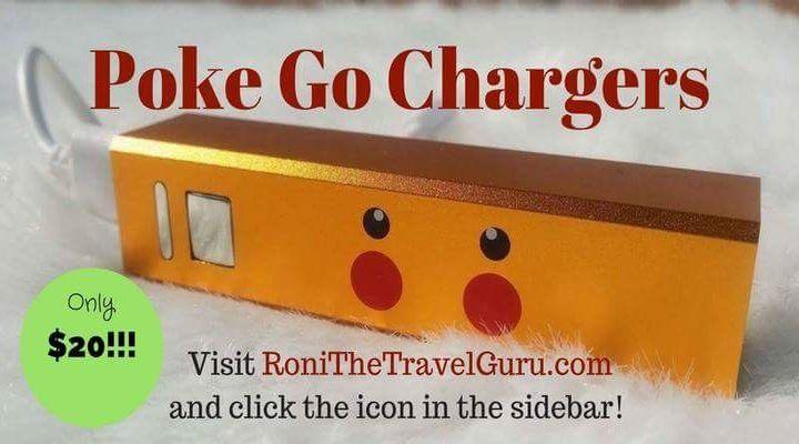 Poke Go phone chargers