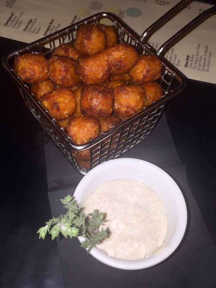 Sweet potato tots at The Chemist