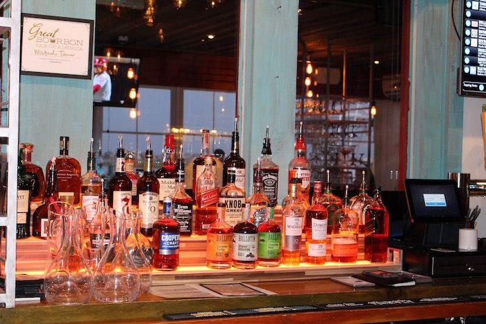 The Bourbon Bar at Wicked Tuna