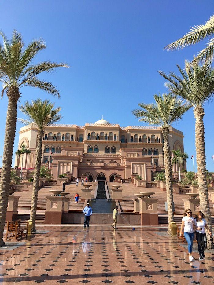 Emirates Palace in Abu Dhabi