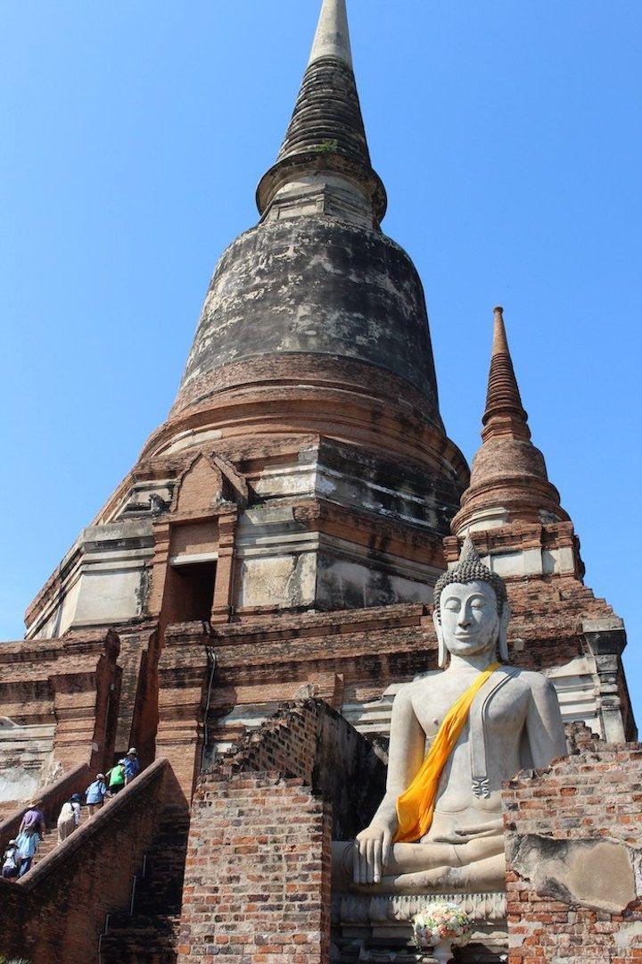 stairs to Ayutthaya temple