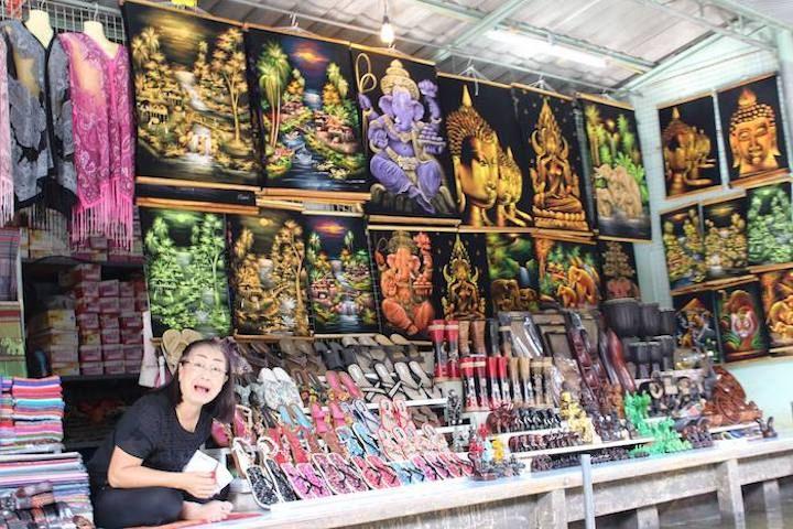 Bangkok Floating Market stall