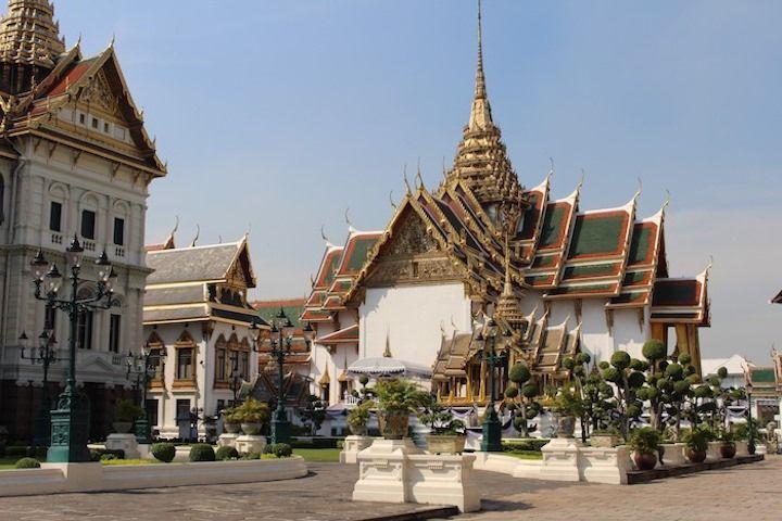 the grounds of the Grand Palace