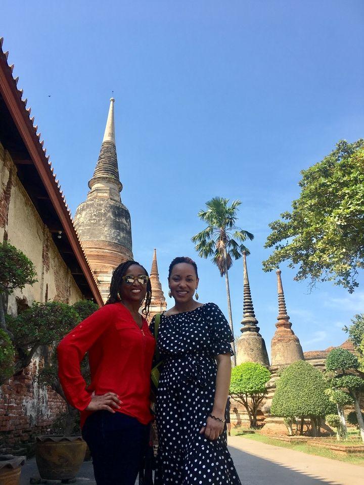 the grounds of Ayutthaya: The Historical Park