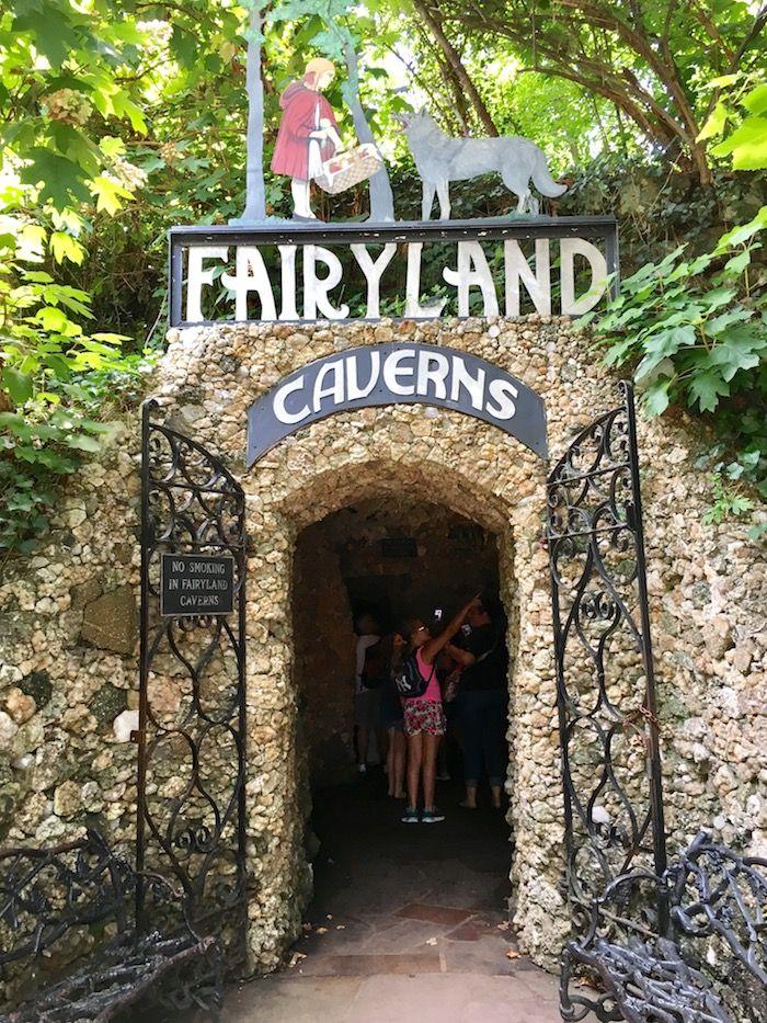 Fairyland Caverns entrance