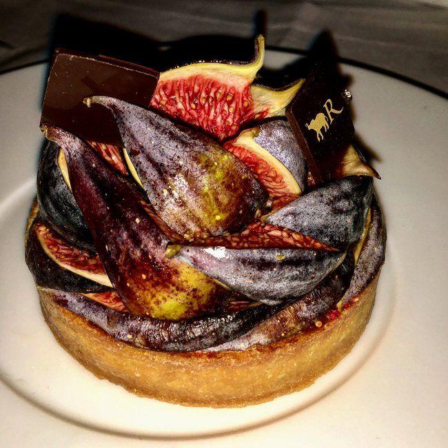 la reserve hotel paris, fine dining in paris, best restaurants paris, fig tart