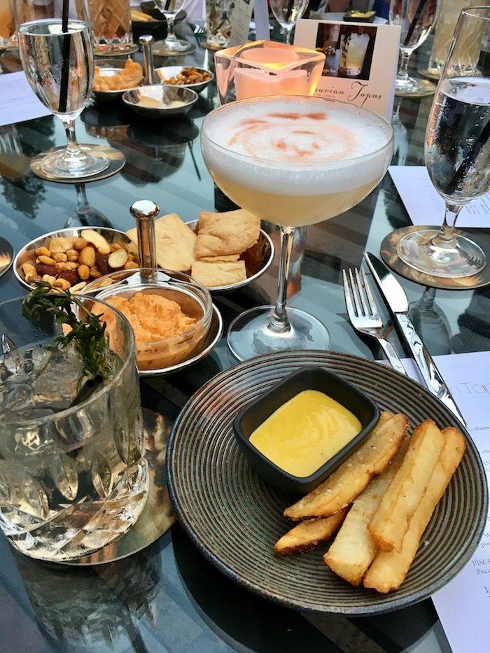 St.Regis Atlanta Hotel Happy Hour: Peruvian Tapas & Cocktails on the Terrace!