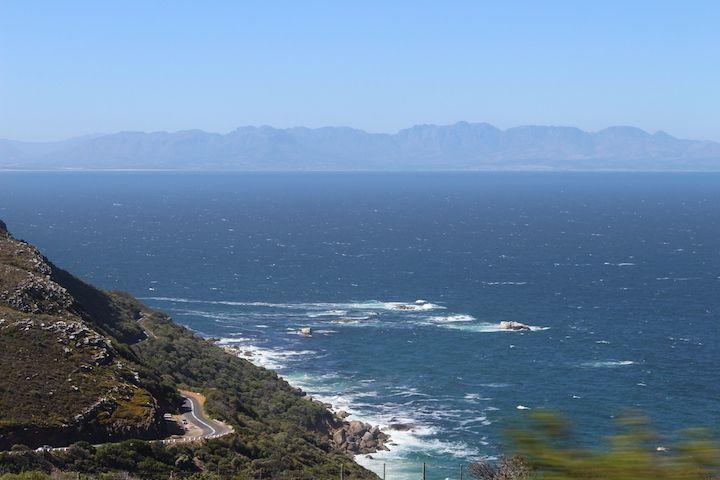 Cape town road trip along the cape peninsula. Cape Point, Cape of Good hope, Boulders beach