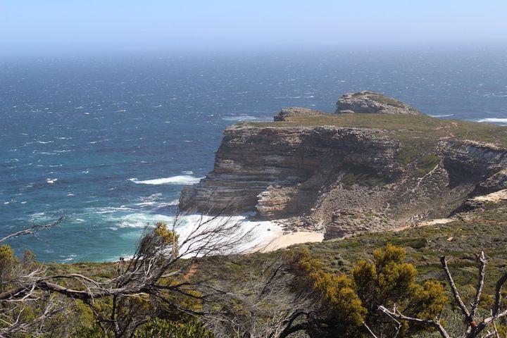 Cape town road trip along the cape peninsula. Cape Point, Cape of Good hope, Boulders beach