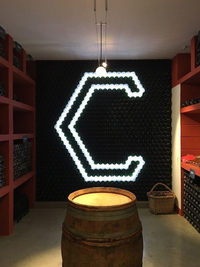 a wine cellar