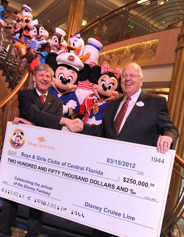 disney gives back