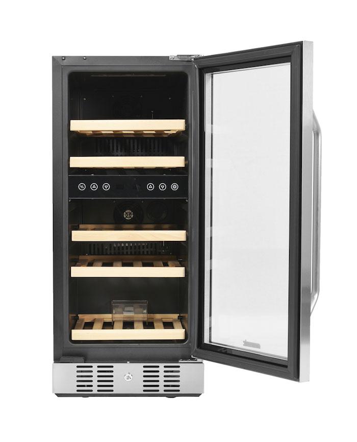 NewAir wine cooler, wine fridge, wine