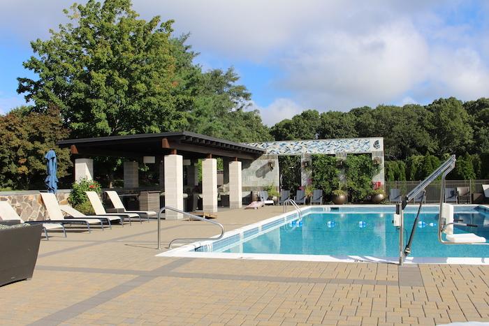 Outdoor pool at Hotel Indigo