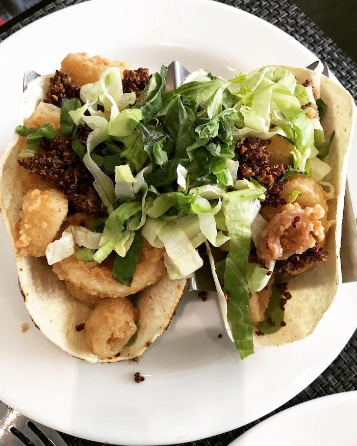 Fried Calamari Tacos at Atlantica on the Ocean