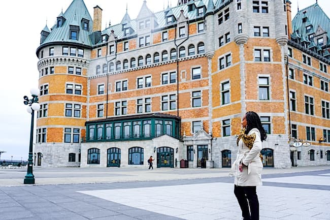 top 5 travel adventures of 2018, quebec city, quebec, fairmont hotel, fairmont le chateau frontenac