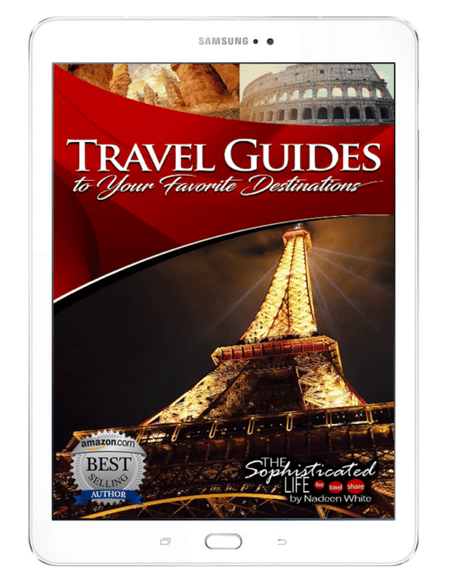 Amazon Bestselling Author, travel blogger, nadeen white, travel guides, travel guides to your favorite destinations