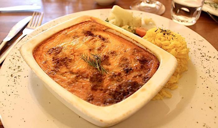 bobotie, south african food, stellenbosch