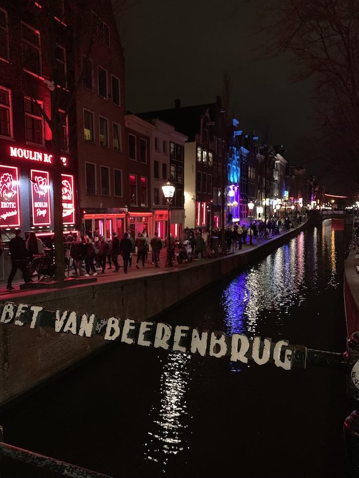 The famous red light district