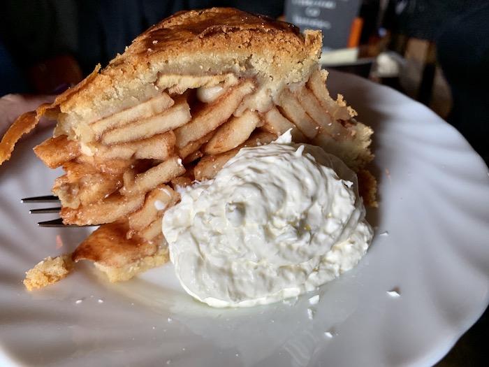 apple tart at Café ‘T Papeneiland