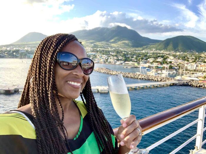 Dr. White on a Souther Caribbean cruise