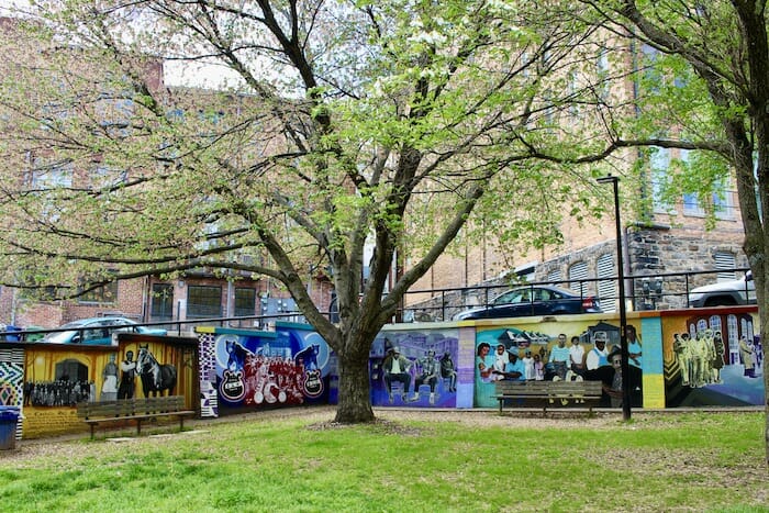 Triangle Park murals