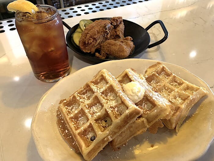 Tupelo fried chicken and waffles