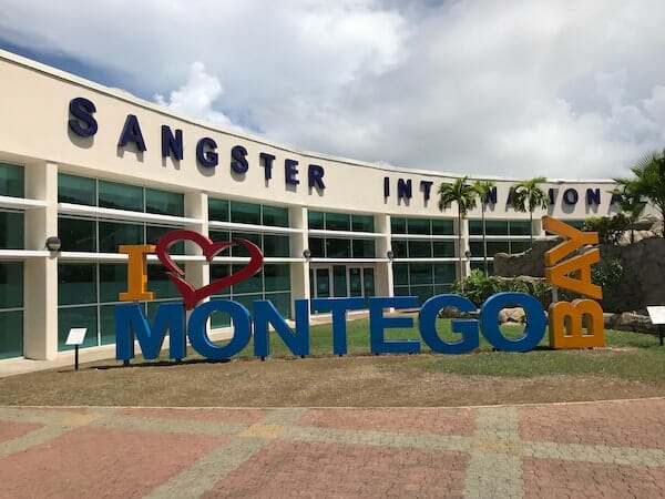 Montego bay airport jamaica